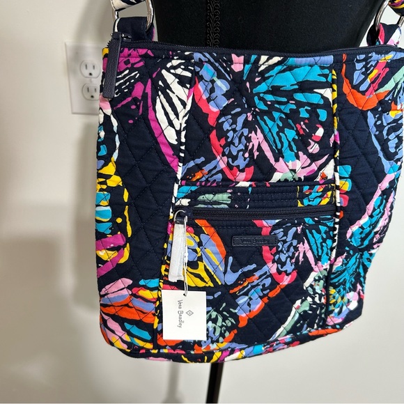 NWT Vera Bradley Crossbody butterfly pattern - Picture 2 of 10